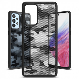 Гръб с гел рамка RINGKE Fusion Matte - Samsung Galaxy A73 5G черен - Img 2