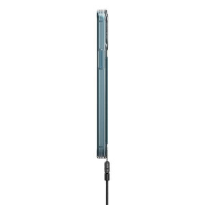 Гръб с лентов държач и каишка UNIQ Heldro с антимикробно покритие - iPhone 12 Pro Max прозрачен - Img 3