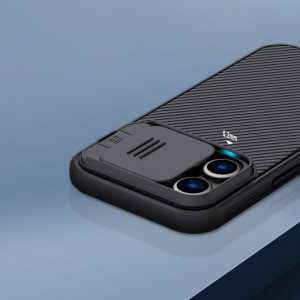 Гръб с подвижно покритие за камерата NILLKIN CamShield Pro - iPhone 14 Pro Max тъмнозелен - Img 6