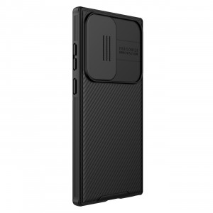 Гръб с подвижно покритие за камерата NILLKIN CamShield Pro MagSafe - Samsung Galaxy S23 Ultra черен - Img 3