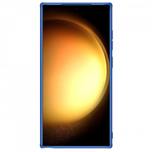 Гръб с подвижно покритие за камерата NILLKIN CamShield Pro - Samsung Galaxy S24 Ultra син - Img 4