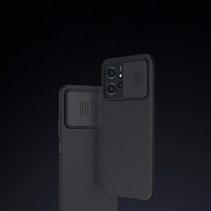 Гръб с подвижно покритие за камерата NILLKIN CamShield - Xiaomi Redmi Note 12 / Poco X5 черен - Img 7