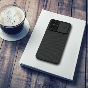 Гръб с подвижно покритие за камерата NILLKIN CamShield - Xiaomi Redmi Note 12 / Poco X5 черен - Img 17