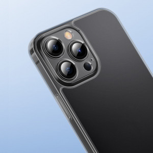 Гръб BASEUS Frosted Glass - iPhone 13 Pro Max черен - Img 10