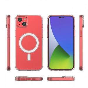 Гръб Clear Magnetic MagSafe - iPhone 14 Plus прозрачен - Img 5