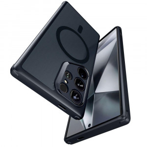 Гръб ESR Classic Hybrid Halolock - Samsung Galaxy S24 Ultra прозрачен / черен - Img 3
