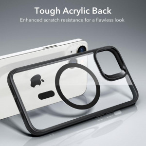 Гръб ESR Classic Hybrid MagSafe - iPhone 14 Plus прозрачен с черна рамка - Img 5