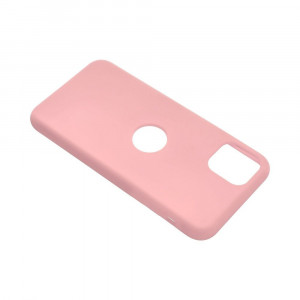 Гръб FORCELL Silicone - iPhone 12 Pro Max (с отвор за пръстов отпечатък) розов - Img 15