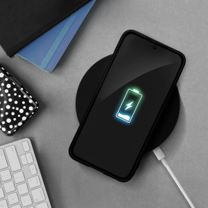 Гръб FORCELL Silicone Lite - Samsung Galaxy S22 черен - Img 9