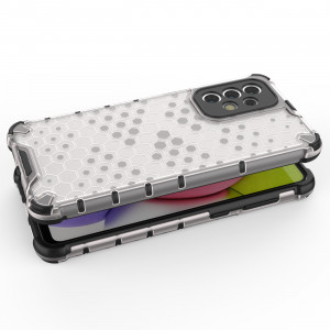 Гръб Honeycomb Armor със силиконов бъмпер - Samsung Galaxy A33 5G черен - Img 3