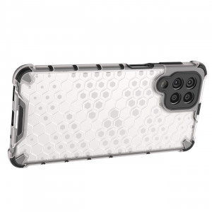 Гръб Honeycomb Armor със силиконов бъмпер - Samsung Galaxy M53 прозрачен - Img 17