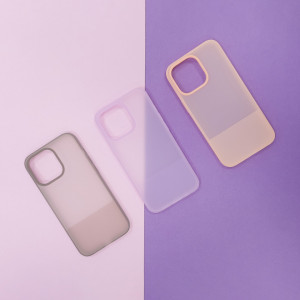 Гръб KINGXBAR Plain - iPhone 13 Pro Max лилав - Img 3