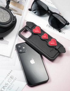Гръб KINGXBAR Sweet с оригинални кристали Swarovski - iPhone 12 / 12 Pro зелен - Img 14
