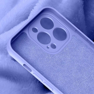 Гръб Silicone - iPhone 14 Plus светлолилав - Img 3