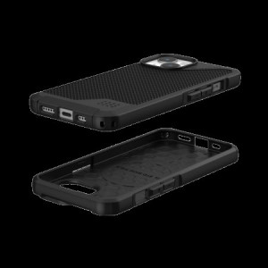 Гръб UAG Metropolis LT MagSafe - iPhone 15 черен кевлар - Img 4