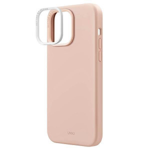 Гръб UNIQ Lino Hue Magclick - iPhone 14 Pro blush розов - Img 3
