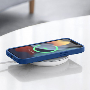 Гъвкав гръб UGREEN Protective Silicone - iPhone 13 Pro Max син - Img 8