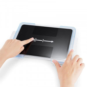 Закален стъклен протектор с инструмент за поставяне SPIGEN Glas.Tr Ez Fit - iPad Air 10.9" (4th gen 2020) / (5th gen 2022) прозрачен - Img 12