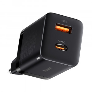 Зарядно за стена BASEUS Super Pro 30W USB Type A / USB Type C PD QC (CCSUPP-E01) черно - Img 4