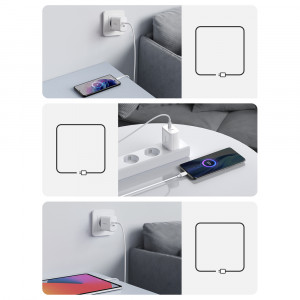 Зарядно за стена UGREEN 40W 2x USB Type C PD (10343) бяло - Img 5