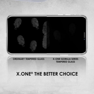 ЗD закален стъклен протектор 9H с пълно покритие LCD X-ONE - iPhone 6 / 6s / 7 / 8 / SE (2nd gen) / SE (3rd gen) с бяла рамка - Img 10