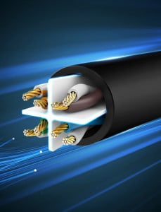 Интернет кабел UGREEN RJ45 cat.6 UTP 1000Mb/s 2m (20160) черен - Img 9