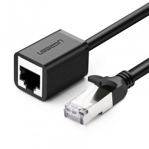 Интернет удължител UGREEN RJ45 Cat.6 FTP 1000Mb/s 5m черен (NW112 11283) - Img 1