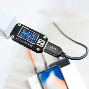 Кабел за зареждане и данни с оплетка BASEUS Three Primary Colors 3in1 USB Type A към micro USB / Lightning / USB Type C 3.5A 1.2m черен (CAMLT-BSY01) - Img 13