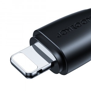 Кабел за зареждане и данни с оплетка JOYROOM Surpass USB Type A към Lightning 2.4A 2m черен (S-UL012A11) - Img 2