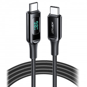 Кабел за зареждане и данни ACEFAST USB Type C към USB Type C 100W 20V 5A 2m (C6-03) черен - Img 6