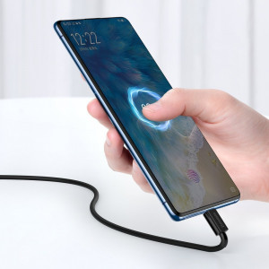 Кабел за зареждане и данни BASEUS Superior USB Type A micro USB с бързо зареждане 2A 1m черен (CAMYS-01) - Img 7