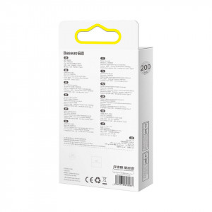 Кабел за зареждане и данни BASEUS Tungsten Gold USB Type A към USB Type C 480Mb/s 100W 1m черен (CAWJ000001) - Img 6