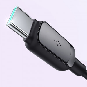 Кабел за зареждане и данни JOYROOM USB Type A към USB Type C 3A 1.2m S-AC027A14 черен - Img 9