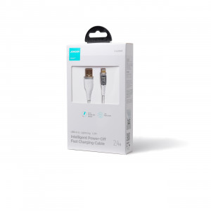 Кабел за зареждане и данни JOYROOM USB Type C към Lightning с бързо зареждане и smart switch 2.4A 1.2m бял (S-UL012A3) - Img 3