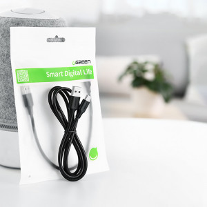 Кабел за зареждане и данни UGREEN USB Type A към USB Type C с бързо зареждане 3.0 3A 0.25m черен (US287 60114) - Img 12