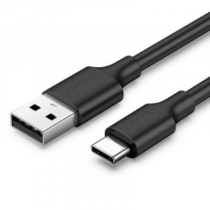 Кабел за зареждане и данни UGREEN USB Type A към USB Type C 3A 3m черен (60826) - Img 1