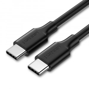 Кабел за зареждане и данни UGREEN USB Type C към USB Type C 3A 3m черен (US286) - Img 1