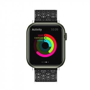 Каишка Y - Apple Watch 7 / SE (41 / 40 / 38mm) черен - Img 3
