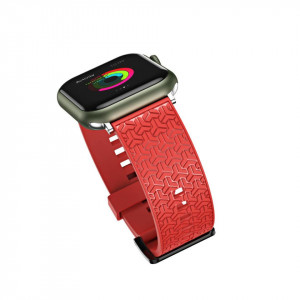 Каишка Y - Apple Watch 7 / SE (45 / 44 / 42mm) червен - Img 6