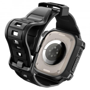 Калъф за корпус с каишка SPIGEN Rugged Armor Pro - Apple Watch Ultra 49mm / Ultra 2 49mm черен - Img 12