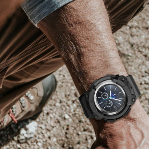 Калъф за корпус с каишка SUPCASE Unicorn Beetle Pro - Samsung Galaxy Watch4 Classic 46mm черен - Img 6