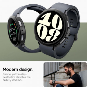 Калъф за корпус SPIGEN Liquid Air - Samsung Galaxy Watch6 44mm черен мат - Img 10