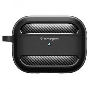 Калъф за слушалки SPIGEN Rugged Armor – AirPods Pro 1 / 2 черен мат - Img 3