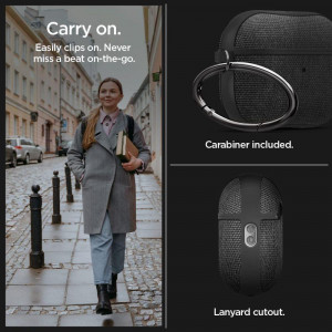 Калъф за слушалки SPIGEN Urban Fit AirPods Pro черен - Img 16