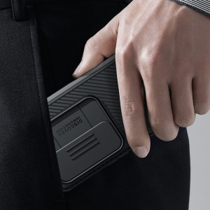 Калъф с подвижно покритие за камерата NILLKIN CamShield Pro - Samsung Galaxy Z Fold4 син - Img 7