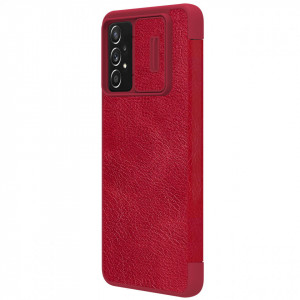 Калъф тип книга от еко кожа NILLKIN Qin - Samsung Galaxy A73 5G червен - Img 6