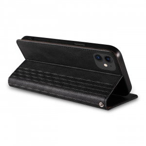 Калъф тип книга с връзка Magnet Strap - iPhone 13 черен - Img 12