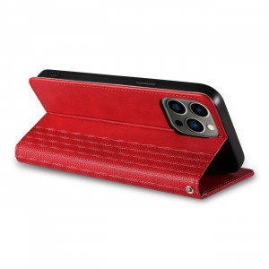 Калъф тип книга с връзка Magnet Strap - iPhone 14 Plus червен - Img 13