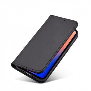 Калъф тип книга с външен джоб Magnet Card - iPhone 12 Pro Max черен - Img 6