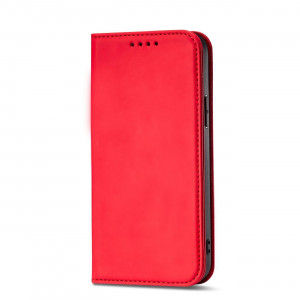 Калъф тип книга с външен джоб Magnet Card - Samsung Galaxy S23 червен - Img 6